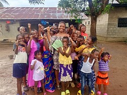 Children at Kamasu Village